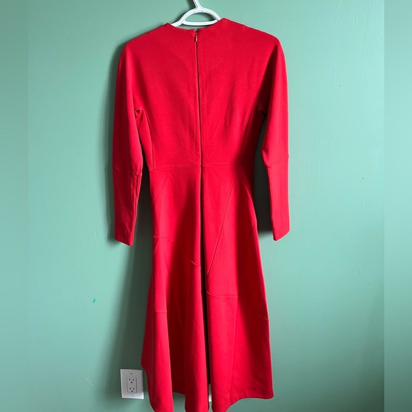 ✨COS NEVER WORN Red cocktail high-low dress✨ - Picture 6 of 8